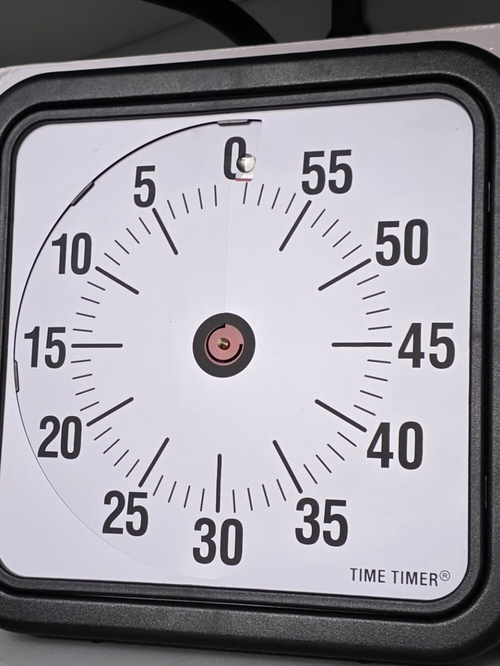 12" Magnetic Visual Timer - Red - Picture 2 of 3